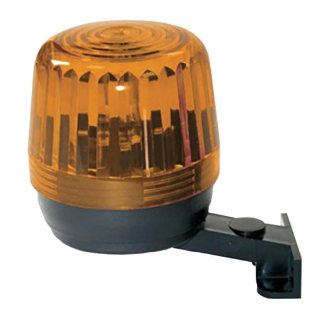 Villogó lámpa, LED-es, narancssárga, 230V AC, LUX230A